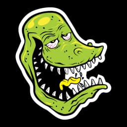 Logo No Pain Cocodrilo