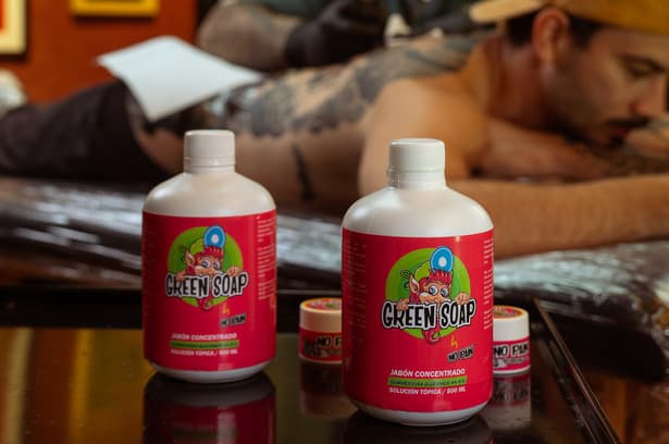 Jabón antiséptico Green Soap de No Pain